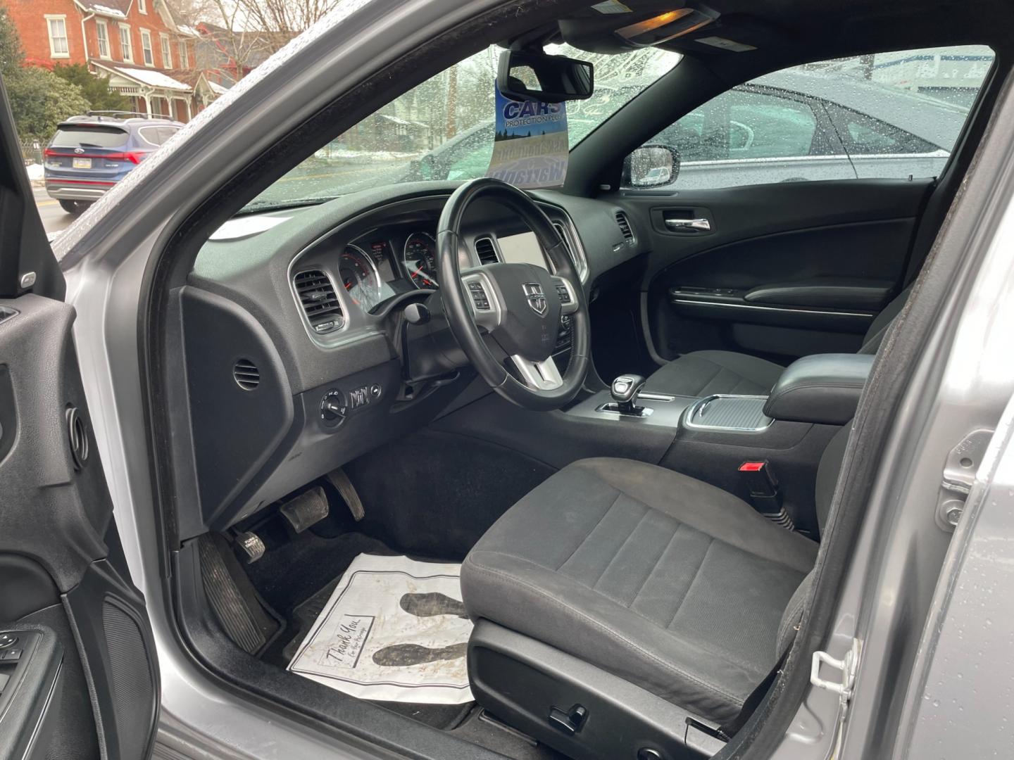 2014 silver Dodge Charger SXT (2C3CDXHG1EH) with an 3.6L V6 DOHC 24V engine, 8-Speed Automatic transmission, located at 101 N. Main Street, Muncy, PA, 17756, (570) 546-5462, 41.207691, -76.785942 - Photo#5